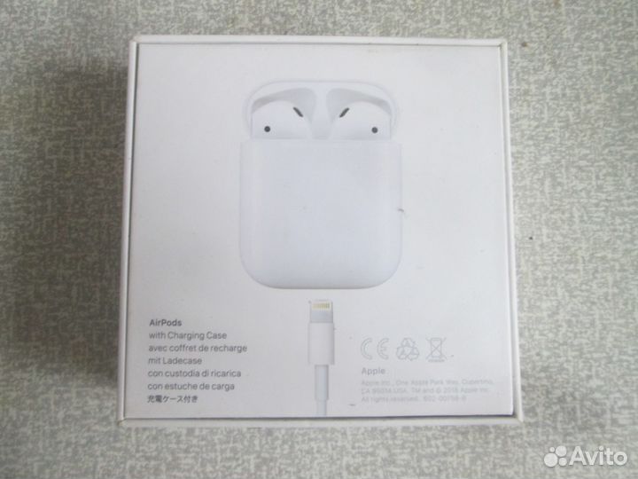 Коробка от наушников apple