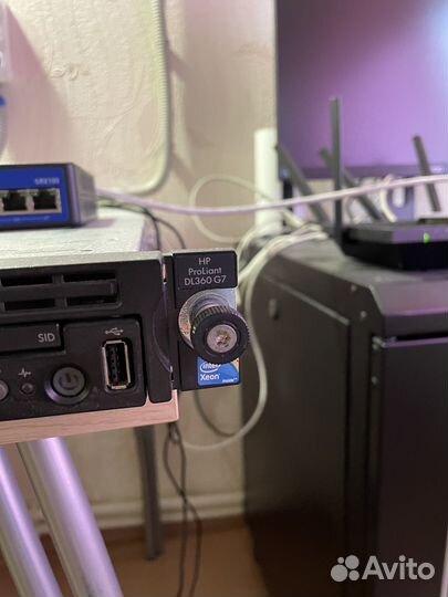 Сервер HP proliant dl360 gen7