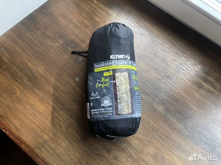 Надувной коврик klymit