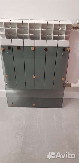 Защитный экран для кухонной плиты (стекло- графит)