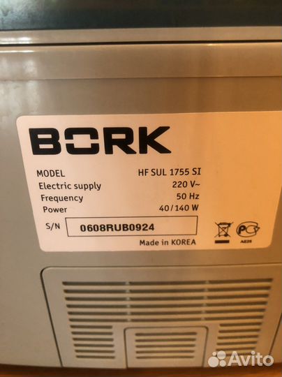 Увлажнитель воздуха bork