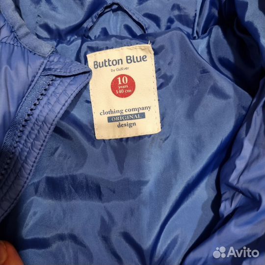 Куртка button blue для мальчика