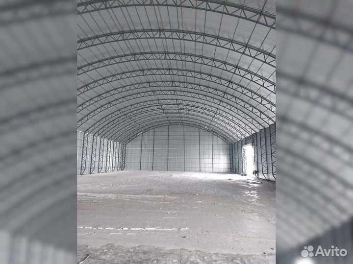 Ангар от производителя под ключ (27х42)