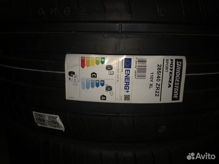 Bridgestone Potenza Sport 285/40 R22