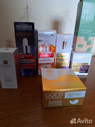 Флаконы и тубы пустые из-под косметики