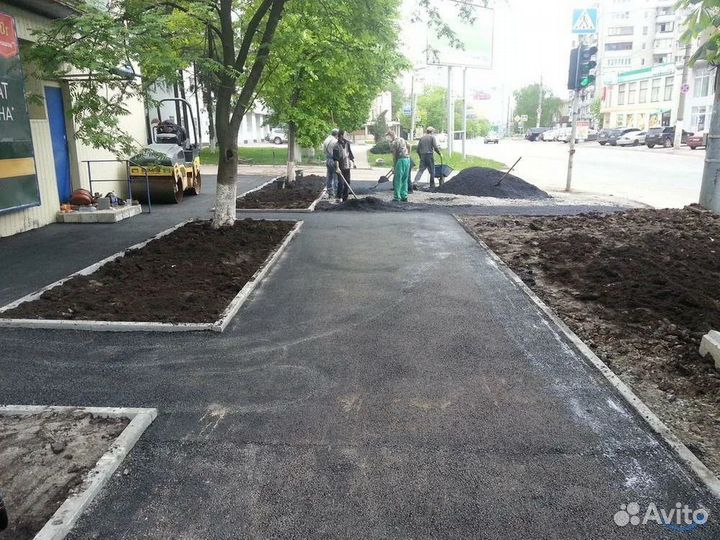 Асфальтирование и благоустройство