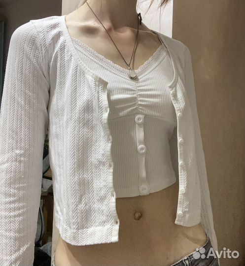 Топ-кофточка stradivarius