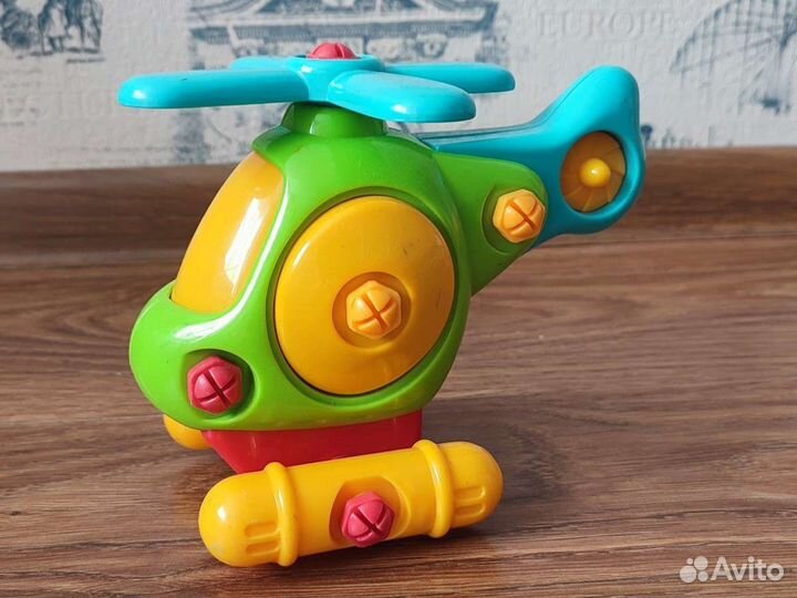 Машинка-конструктор с отверткой транспорт