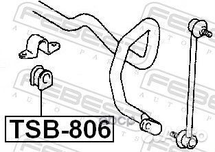 Втулка стабилизатора toyota RAV4 ACA2 2000.08-2