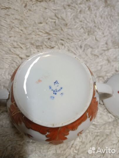 Сахарница Вербилки дфз Барбарис терракотовая СССР