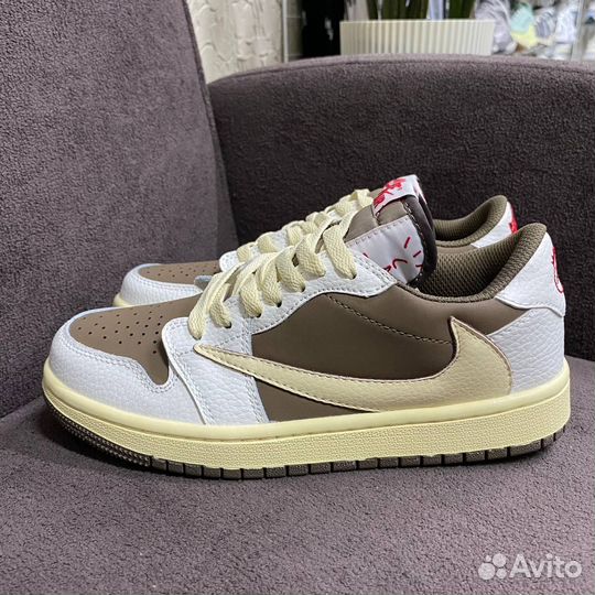 Кроссовки Air Jordan 1 Low x Travis Scott Reverse