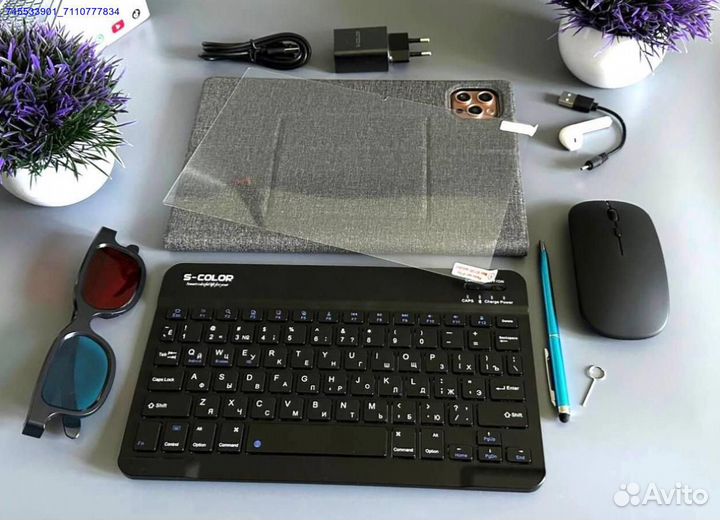 Мощный планшет с клавиатурой 16/512гб (Арт.16881)