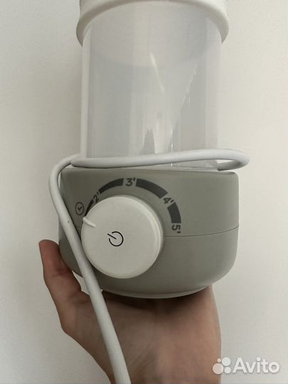 Подогреватель воды стерилизатор beaba babymilk