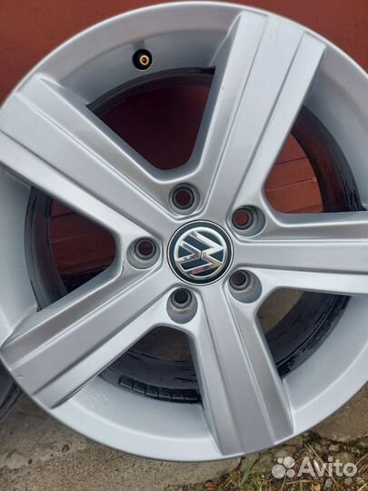Оригинальные диски на фольксваген гольф7