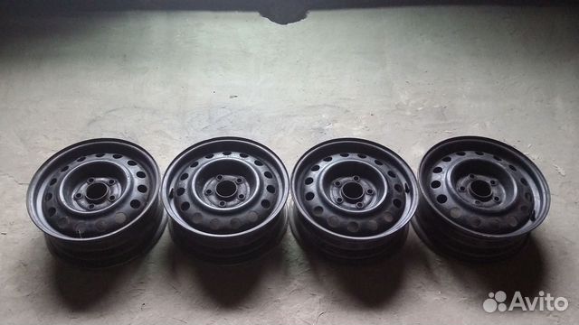 32) К-кт дисков ориг штамп R15 KIA 5х114,3