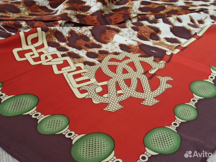 Платок Шаль Roberto Cavalli Шелковый