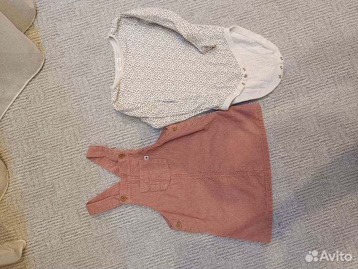 Вещи Zara,Next на девочку 12-18-24