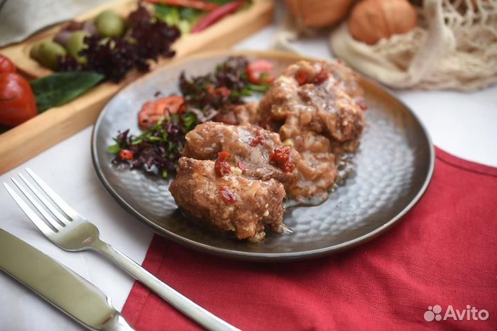 Тушёнка из говядины (домашняя)