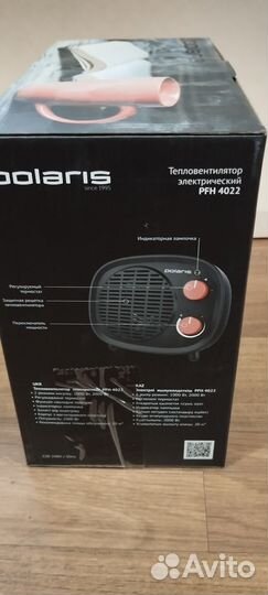 Тепло вентилятор polaris