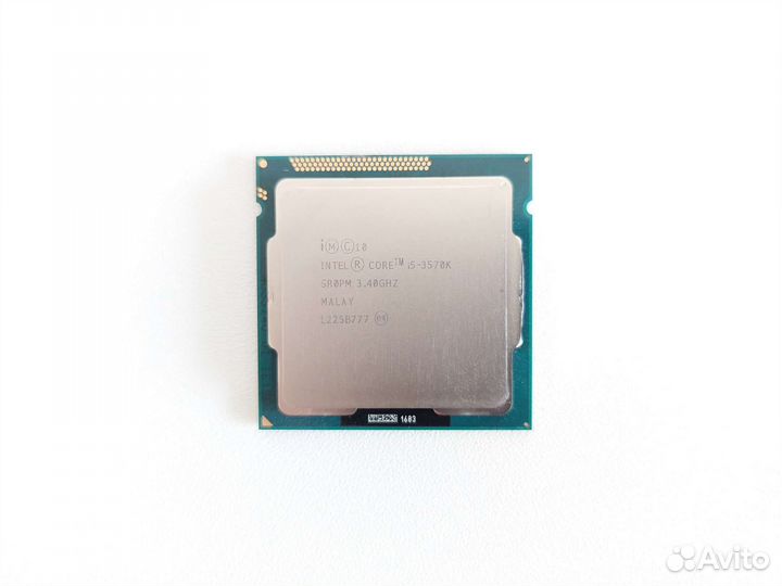Процессор Intel Core i5 3570k (как новый) Гарантия