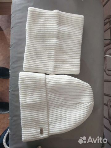 Женская шапка и снуд