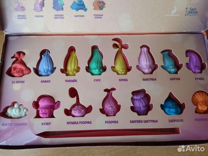 Набор ластиков Тролль