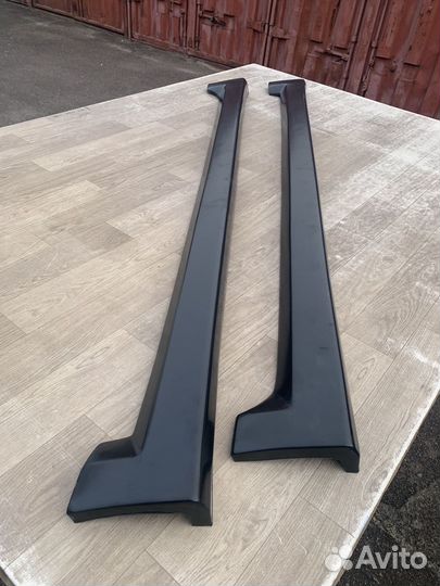 Накладки на пороги chevrolet aveo т 250