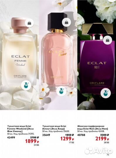 Набор Eclat Femme Weekend