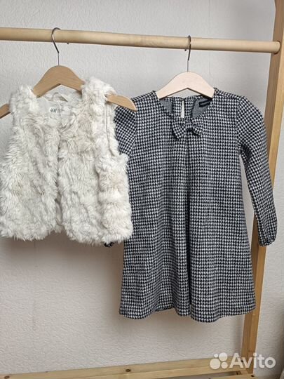 Фирменные вещи пакетом на девочку р. 92