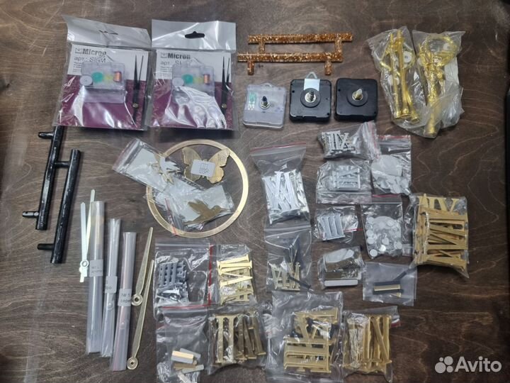 Молды, цифры для часов, фурнитура