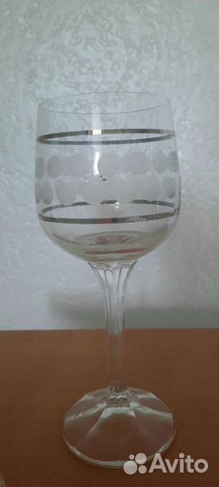 Фужеры хрустальные СССР 4 шт