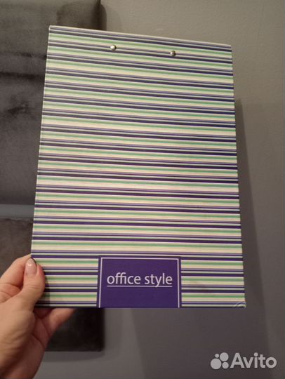 Папка планшет с метал. зажимом