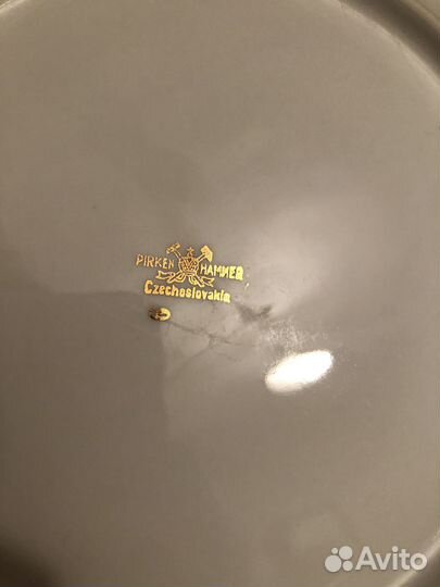 Тарелки cobalt чехия