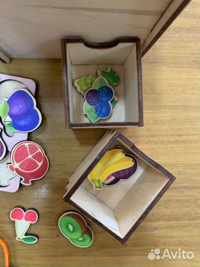 Деревянная игрушка для детей сортер развивающий