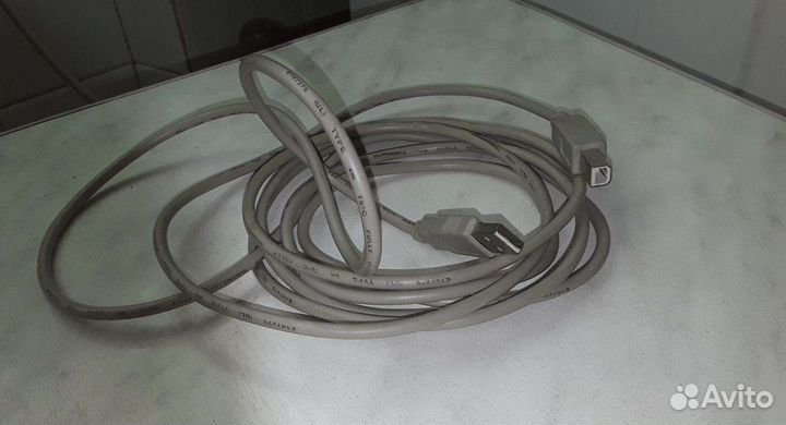 Кабель соединительный USB (A) -USB (B) 3 метра