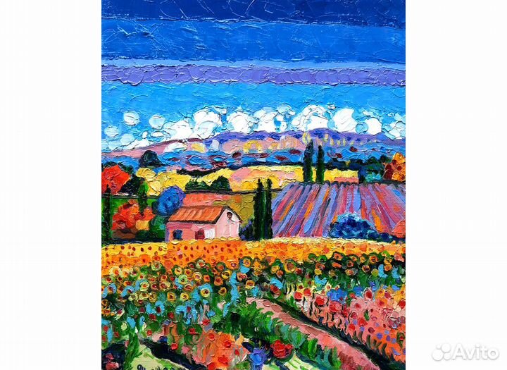 Картина Италия масло,холст