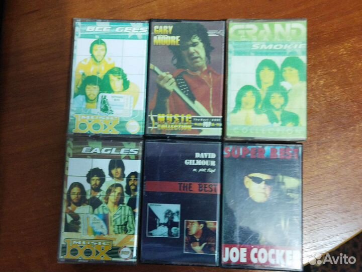 Зарубежный рок на аудиокассетах