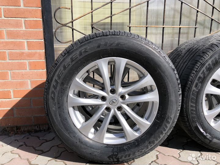 Диски оригинал на infiniti r18