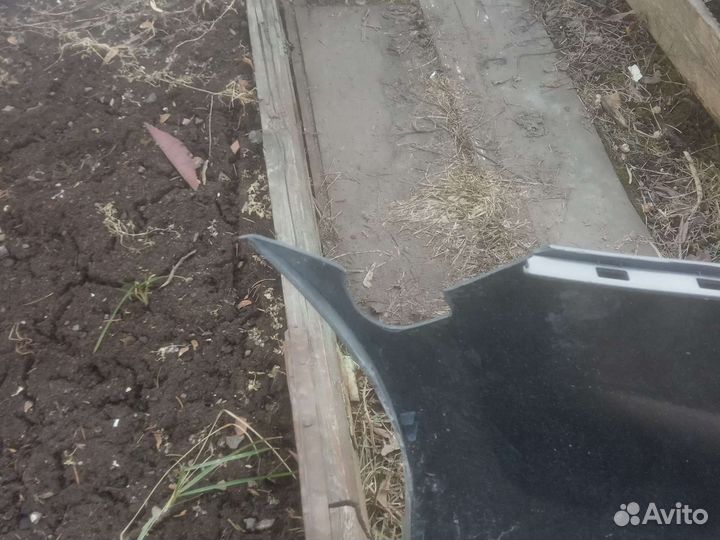 Hyundai solaris бампер задний седан