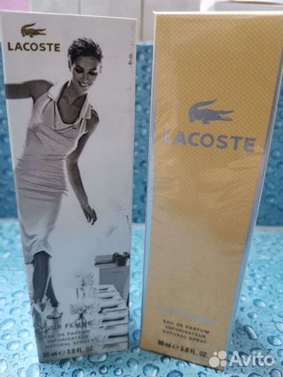 Духи lacoste женские