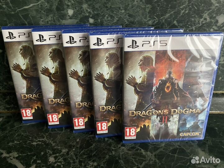 Игра dragons dogma 2 диск для PS5