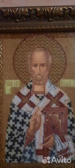 Икона из бисера