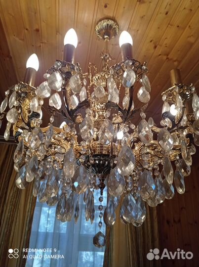 Люстра хрустальная