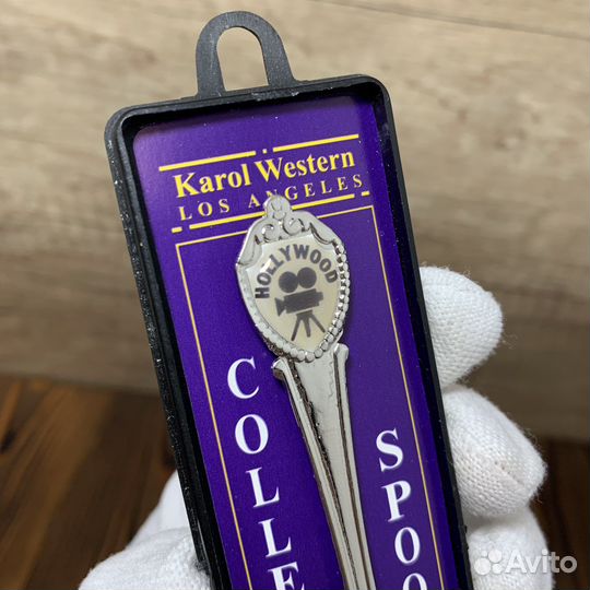 Винтажный Сувенир Ложка Hollywood Ретро