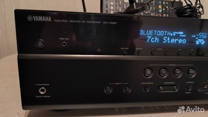 Yamaha RX-V585 7.2 4K Atmos WiFi Bluetooth AirPlay