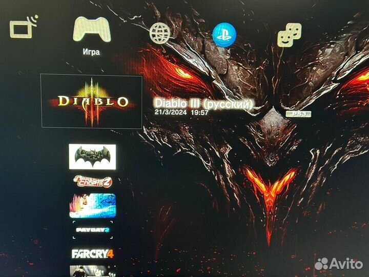 PlayStation 3 Super Slim 500gb (безлимит игр)