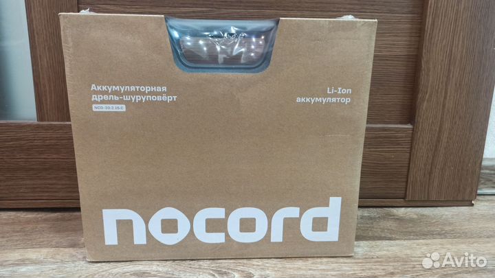 Дрель шуруповерт nocord 20v 1,5a