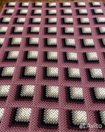 Плед ручной работы