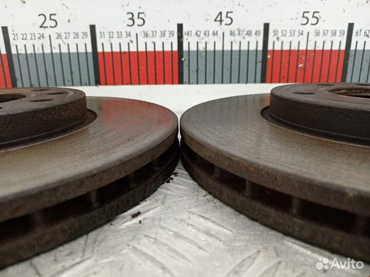 Диск тормозной передний для Opel Astra H