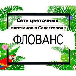 Флованс сеть цветочных магазинов в Севастополе